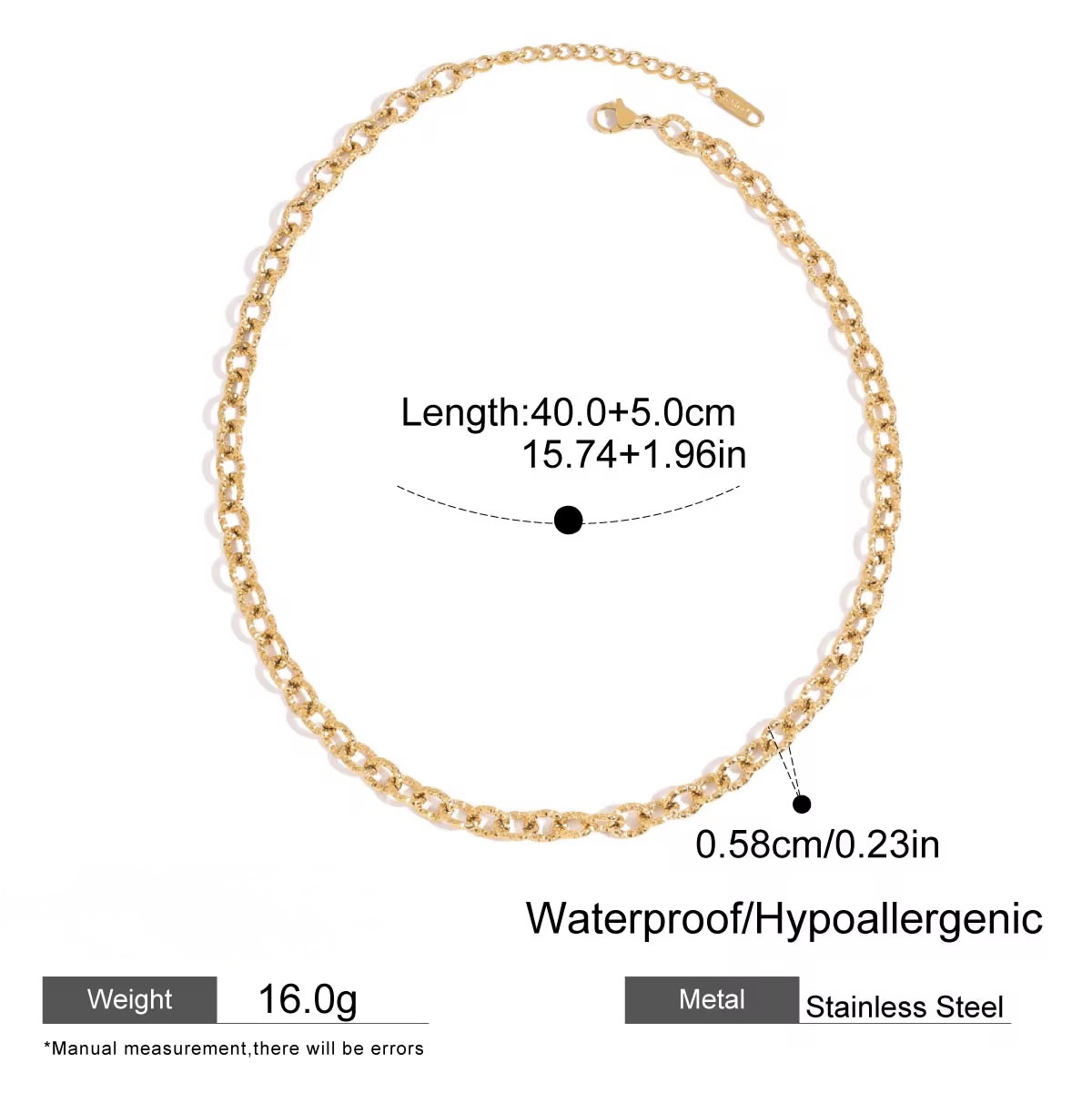 Classic Gold Chain Necklace
