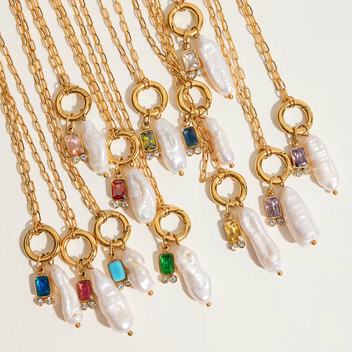 Freshwater Pearl Birthstone Pendant Necklace - Image 5